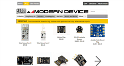 Desktop Screenshot of blog.moderndevice.com